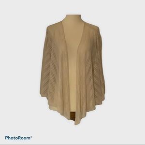 INC International Concepts cream wrap OS